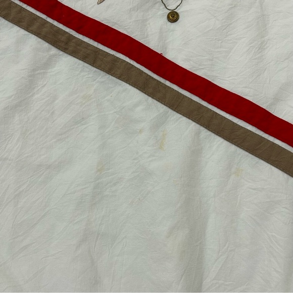 Vintage 80s Regal White Lightweight Nautical Design White Windbreaker Womens 3XL - Picture 5 of 9